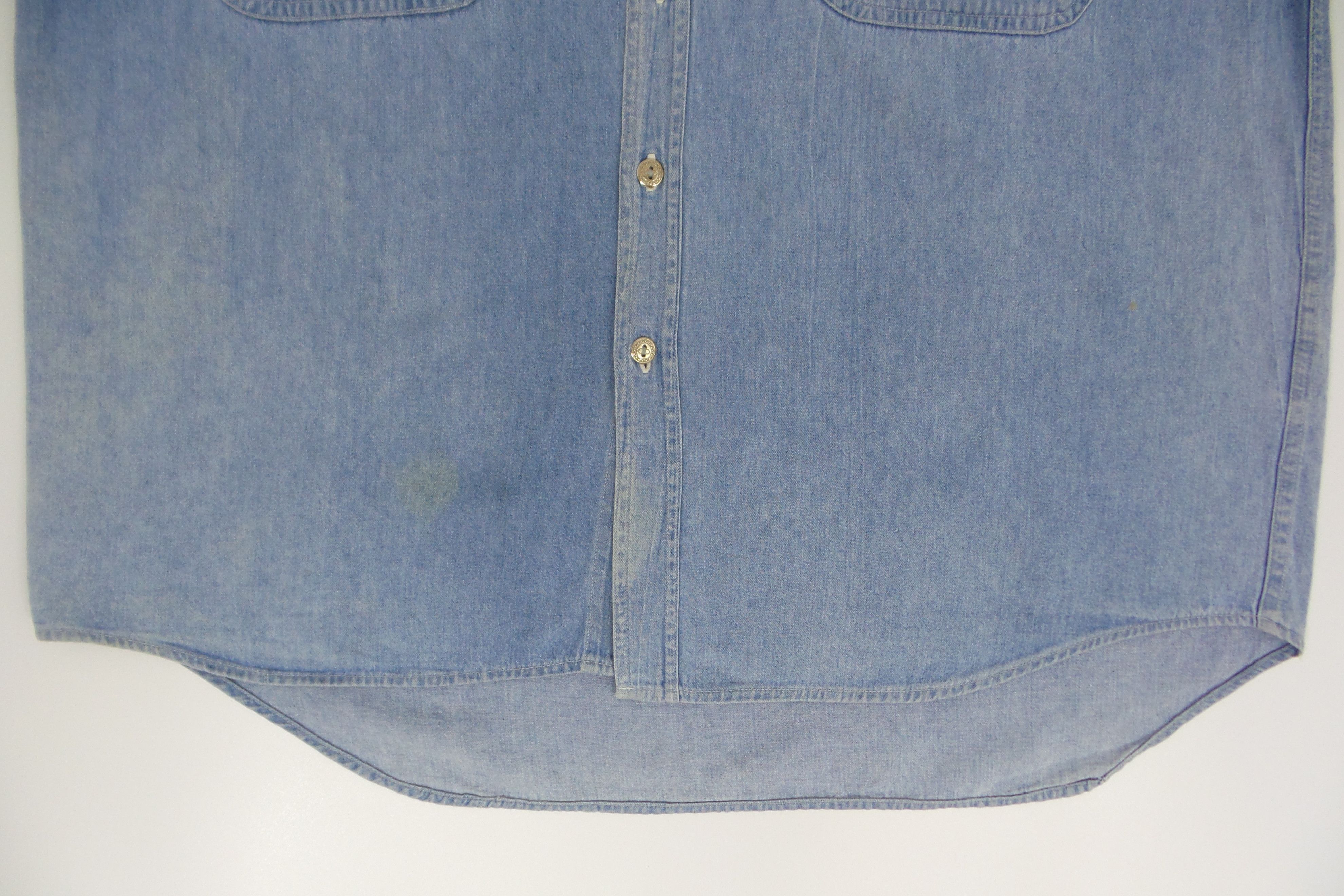 Designer × Gianfranco Ferre Giorgio Ferre Blue Button Downs Shirts Size US M / EU 48-50 / 2 - 5 Thumbnail