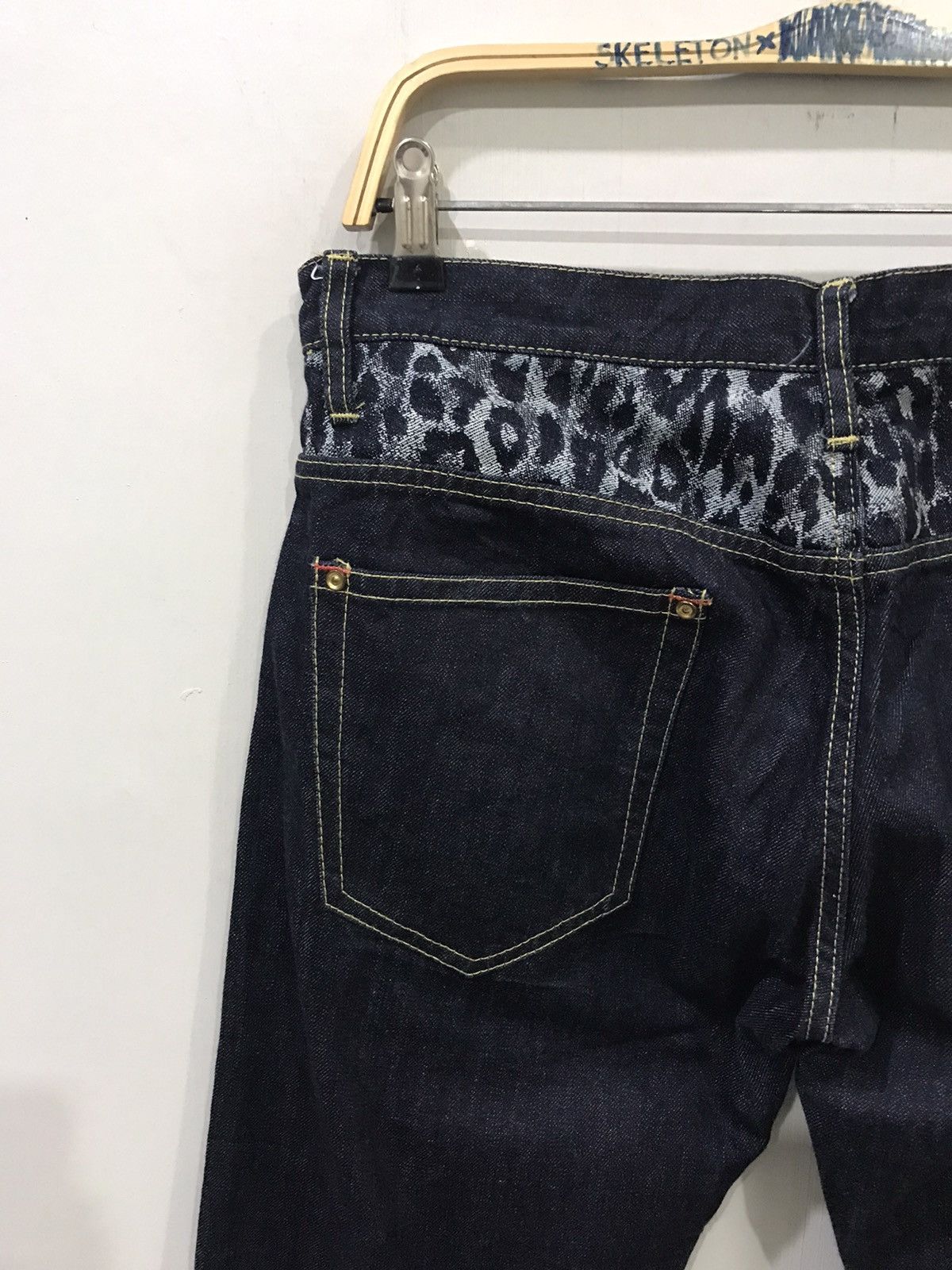 Designer × Japanese Brand × Seditionaries RNA Sweat Leopard Detailing Sick Dope Archival Soft Denim Size US 31 - 10 Thumbnail