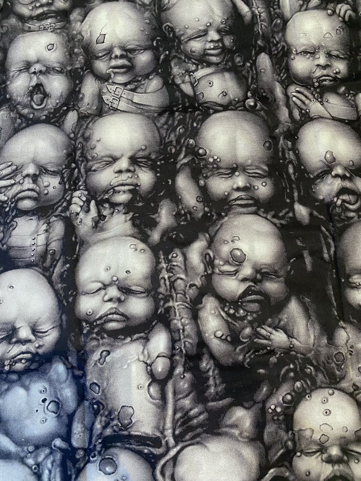 Vintage Vintage HR Giger Ovp tee Aline bio L supreme vtg streetwear Size US XL / EU 56 / 4 - 4 Thumbnail