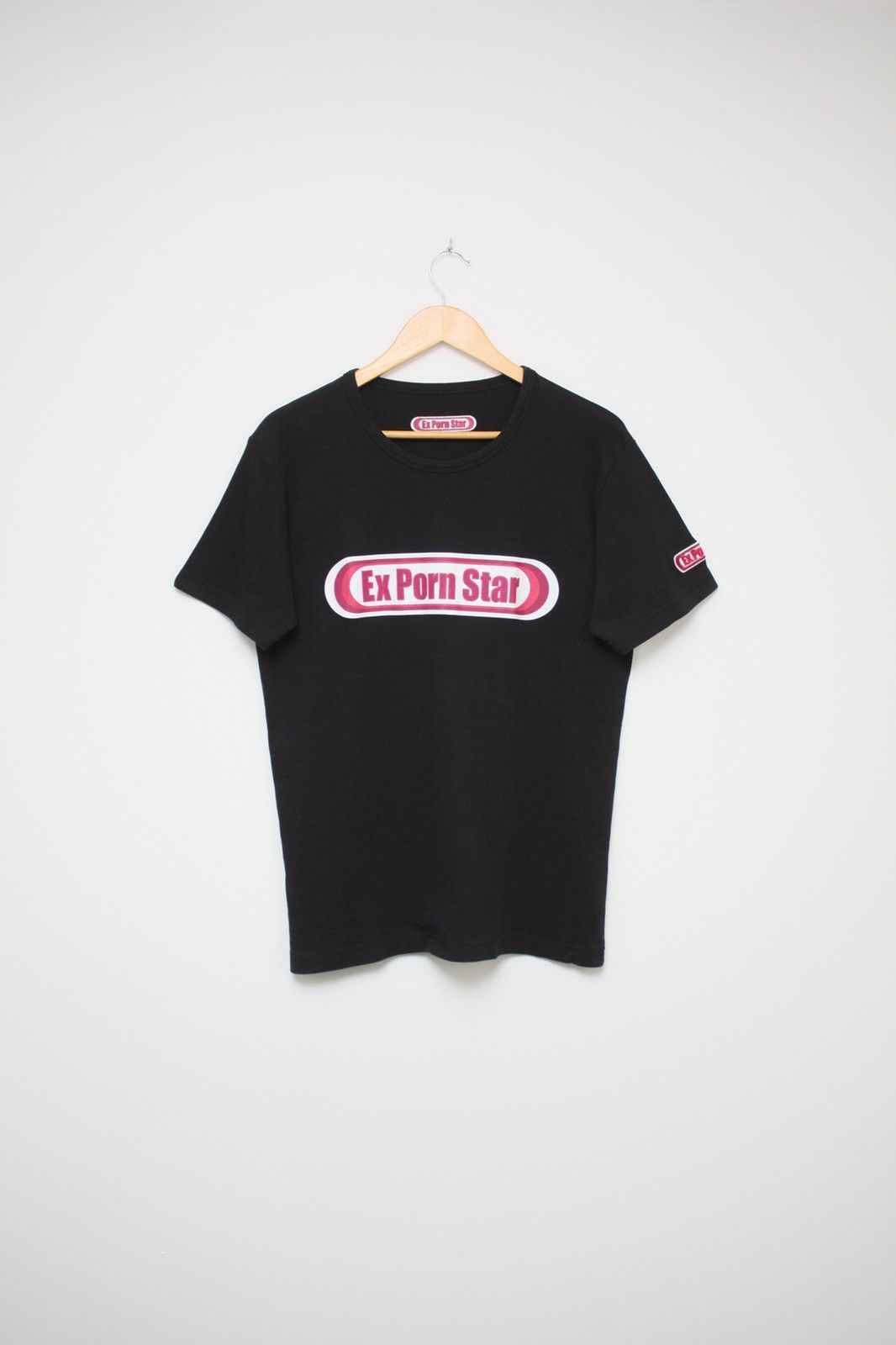 Ex Porn Star Big Logo Black T-Shirt