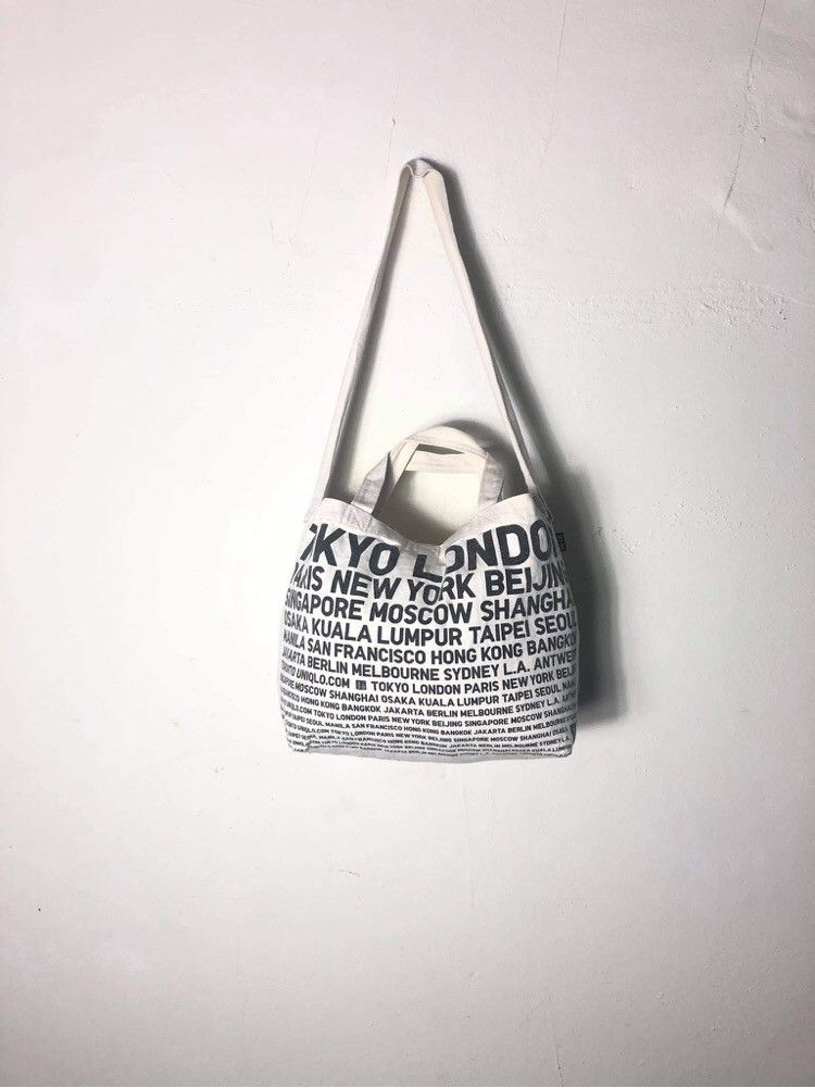 Uniqlo Japanese Uniqlo Style Crossbody Tote Bag Grailed