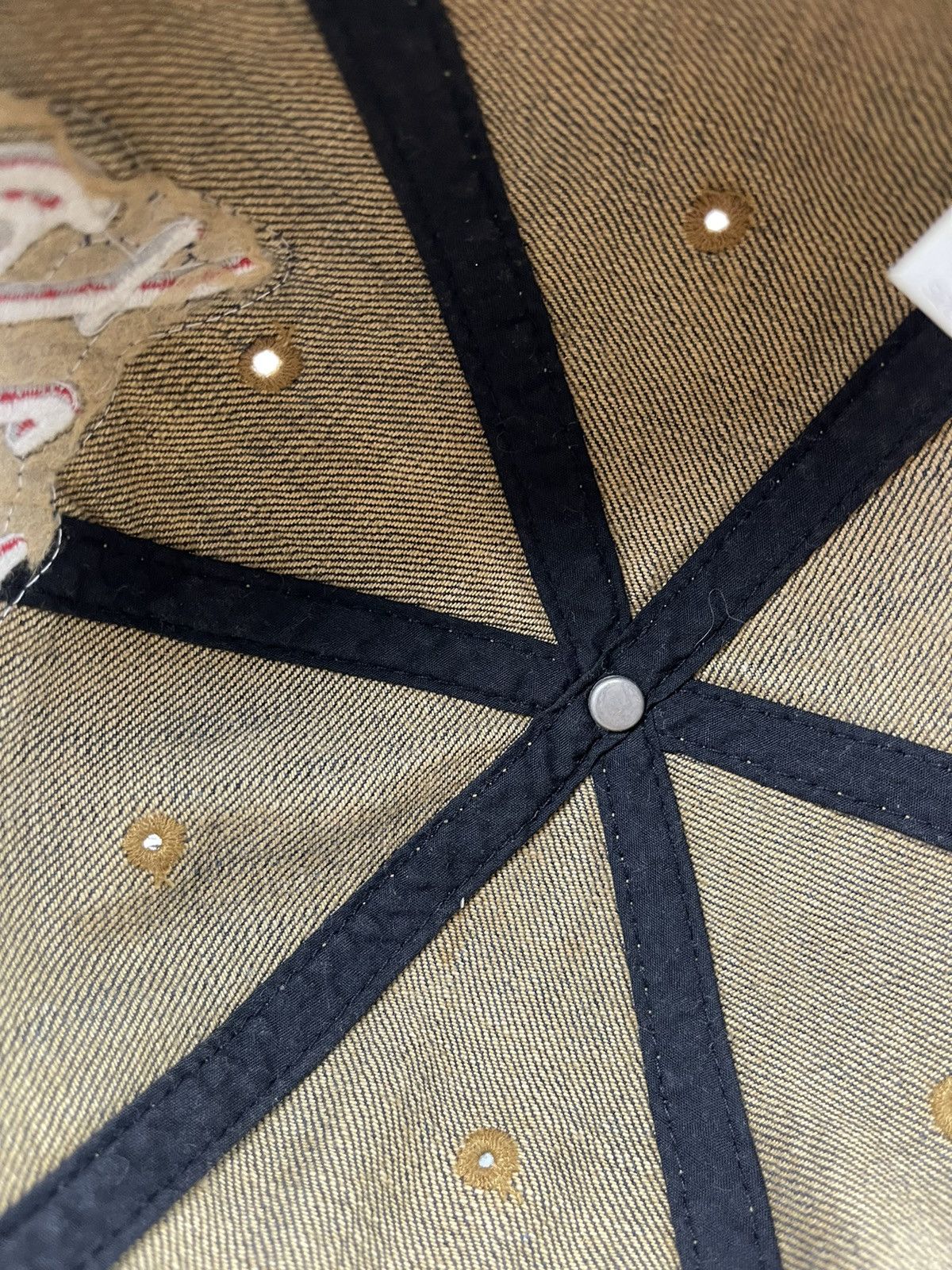 If Six Was Nine Fight Makes Distressed Denim Hat Size ONE SIZE - 11 Thumbnail