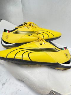 Yellow hot sale ferrari shoes