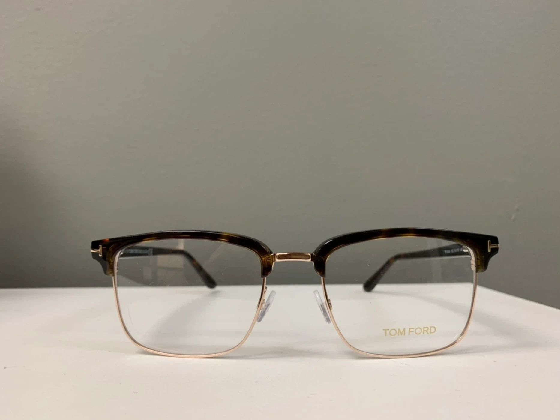 Streetwear Tom Ford Vintage New Tom Ford TF5504 Clubmaster Glasses Grailed