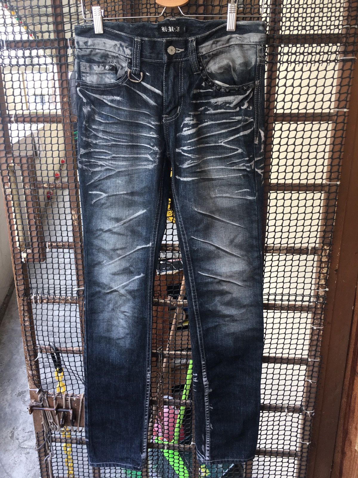 Japanese Brand Kui Nice Design Denim Jeans Size US 30 / EU 46 - 3 Thumbnail