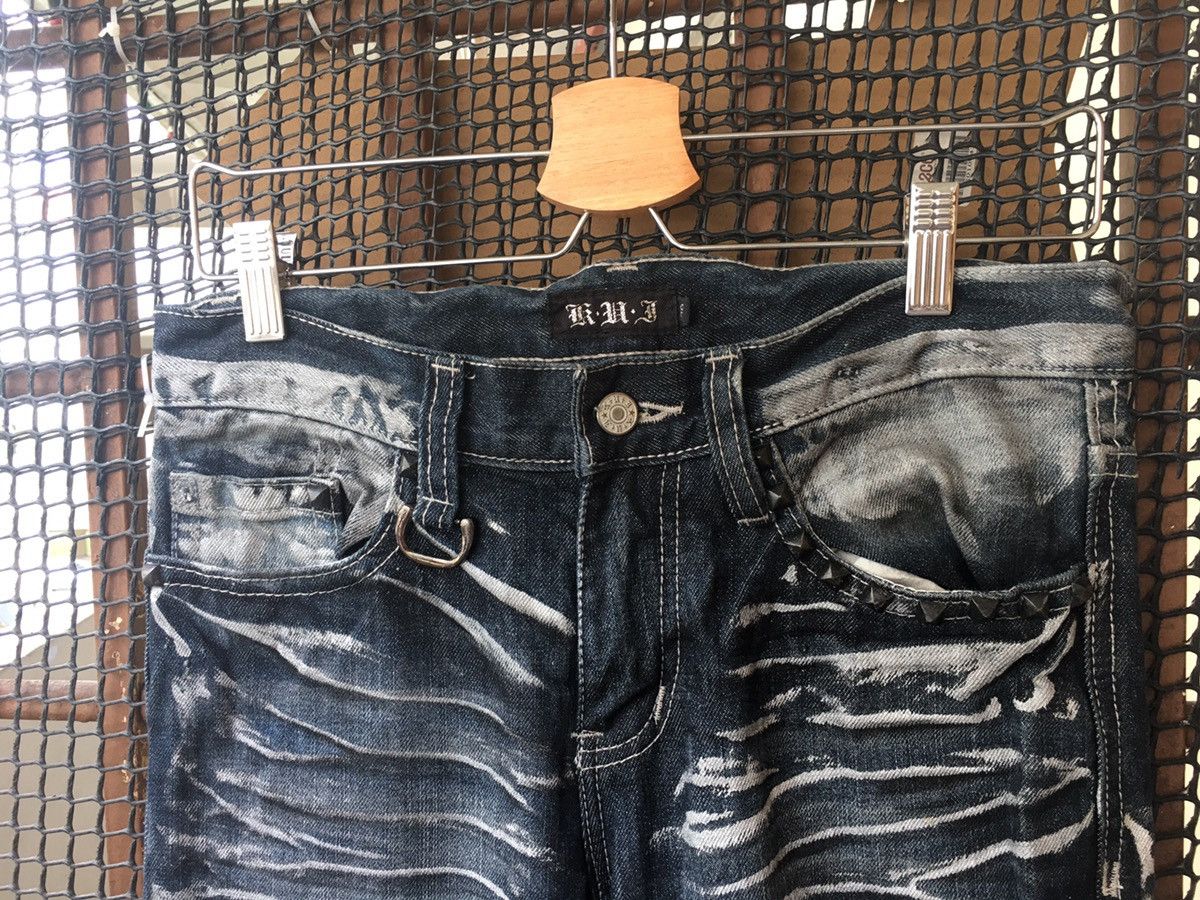 Japanese Brand Kui Nice Design Denim Jeans Size US 30 / EU 46 - 4 Thumbnail