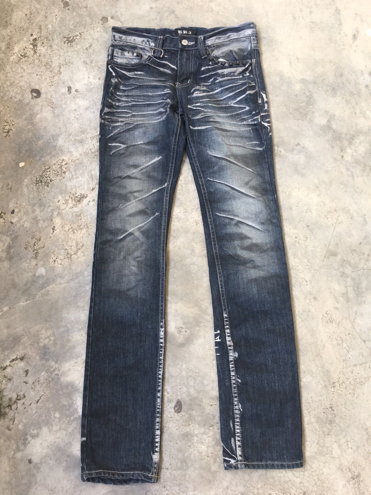 Japanese Brand Kui Nice Design Denim Jeans Size US 30 / EU 46 - 1 Thumbnail