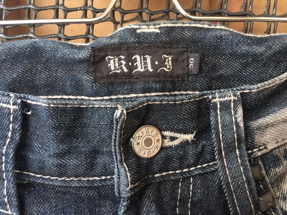 Japanese Brand Kui Nice Design Denim Jeans Size US 30 / EU 46 - 5 Thumbnail