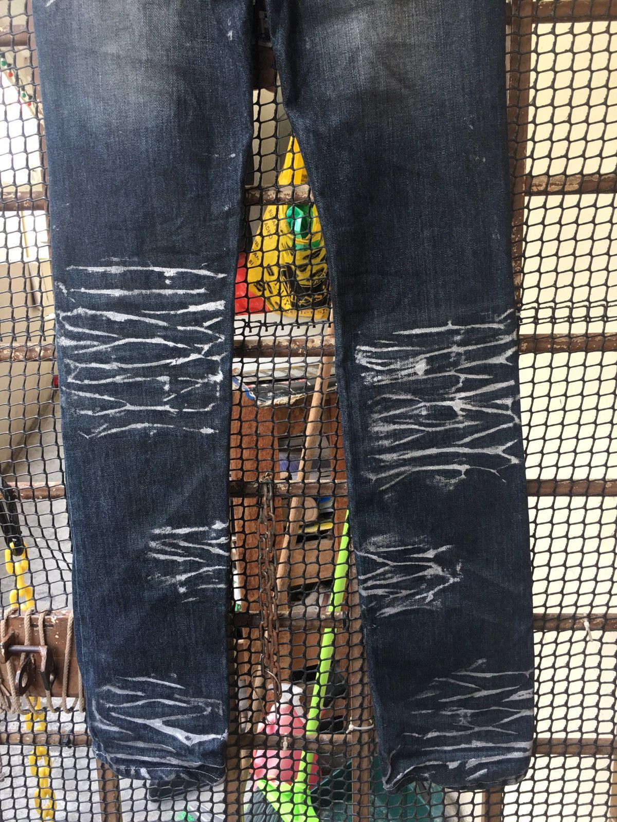 Japanese Brand Kui Nice Design Denim Jeans Size US 30 / EU 46 - 10 Thumbnail