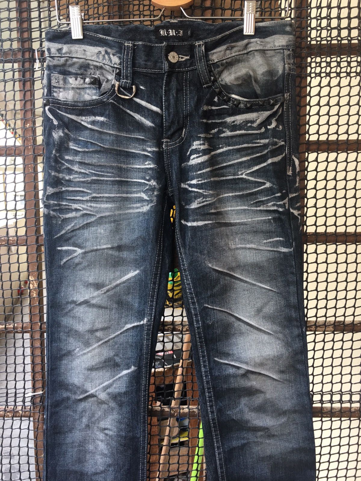Japanese Brand Kui Nice Design Denim Jeans Size US 30 / EU 46 - 8 Thumbnail