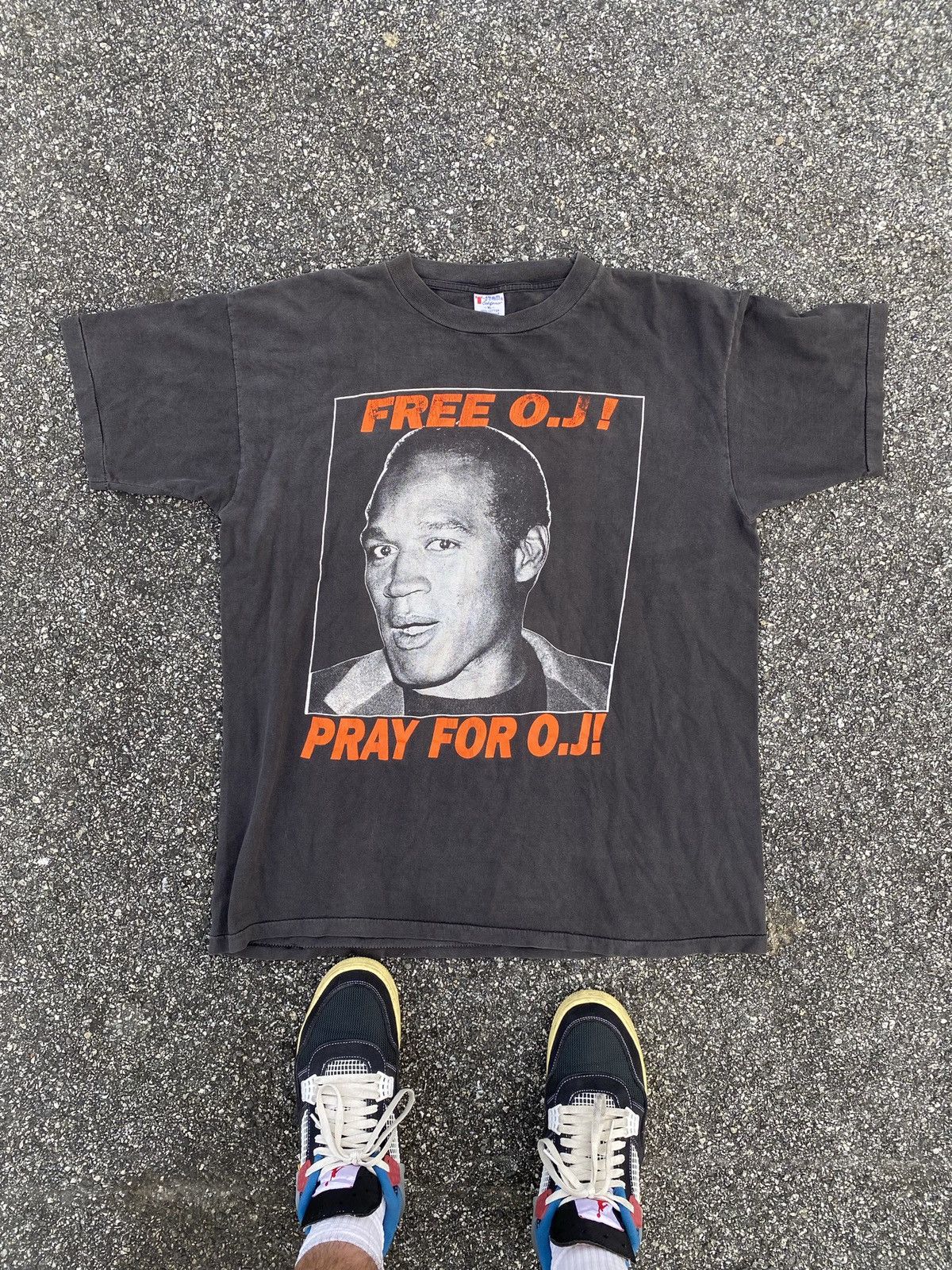 90’s Vintage O.J Simpson “Free O.J!” Shirt