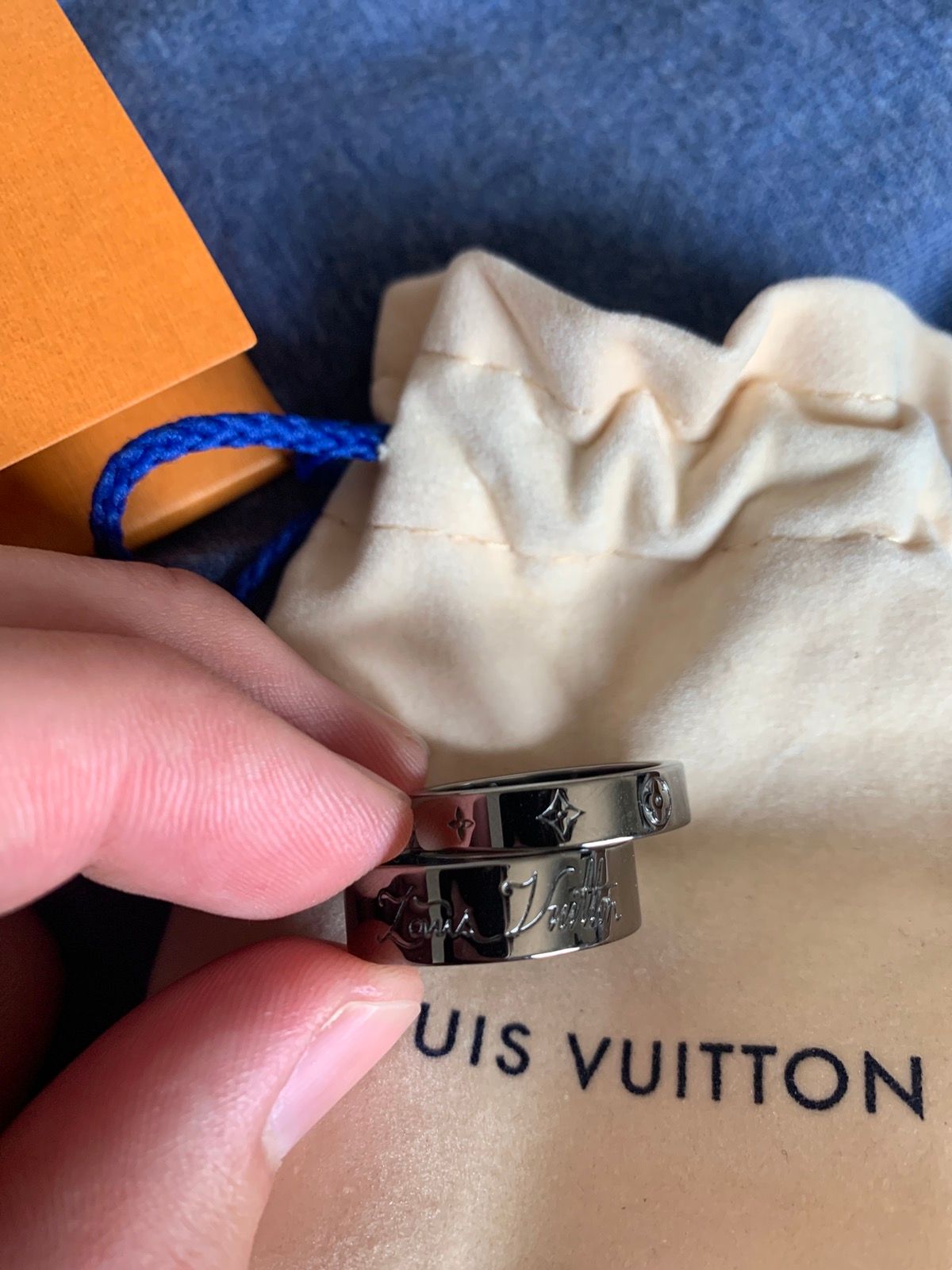 Louis Vuitton Virgil “You and Me ring” S/S21 (set)