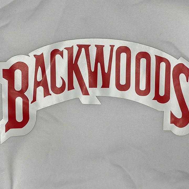 Vintage White/Red Backwoods Hoodie | Grailed