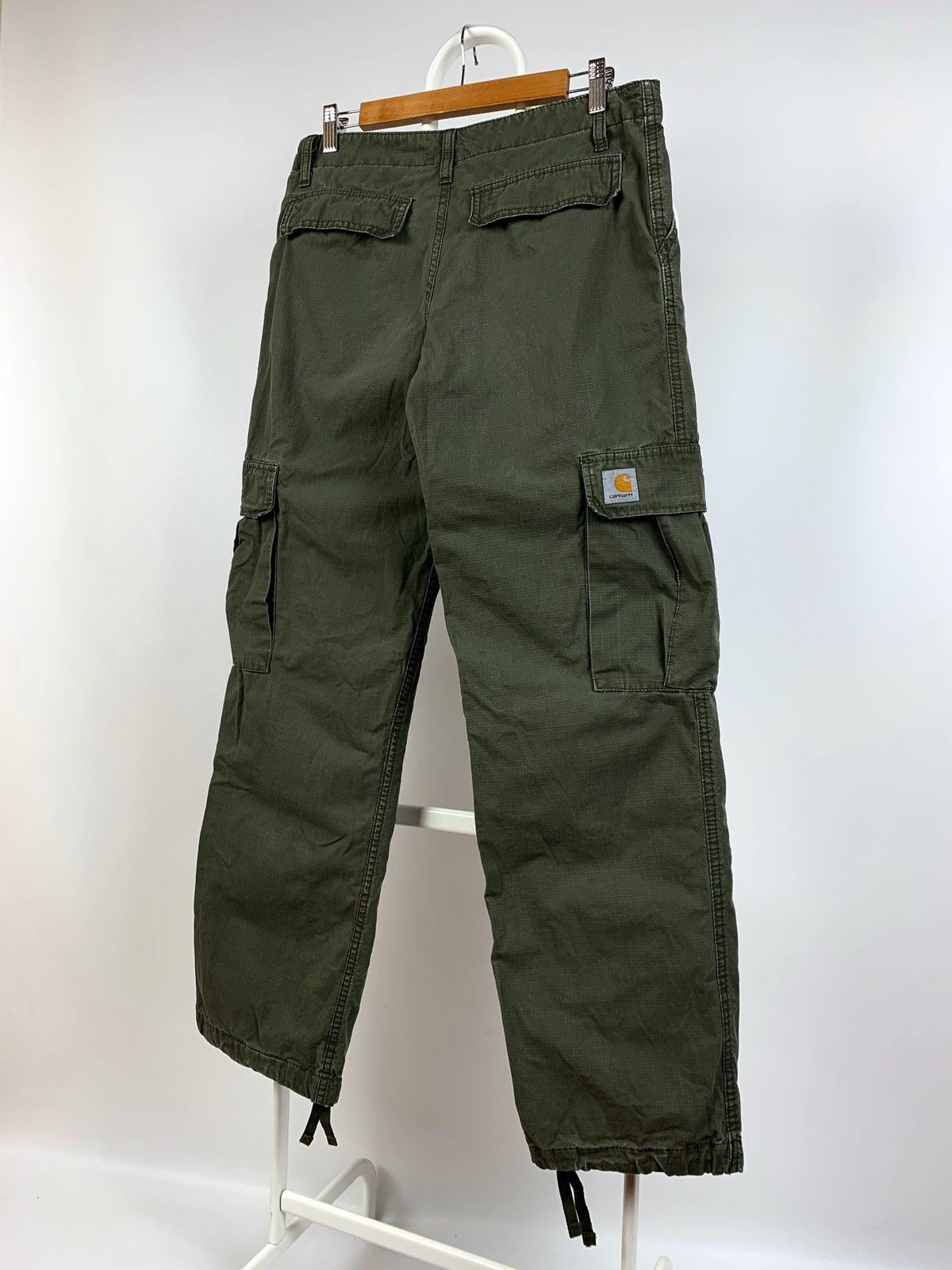 Carhartt Vintage Carhartt Khaki Cargo Pants Travis Scott Style Size US 29 - 11 Thumbnail