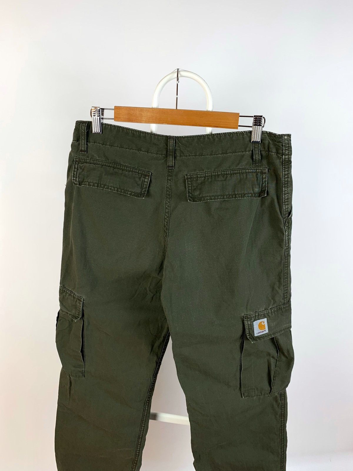 Carhartt Vintage Carhartt Khaki Cargo Pants Travis Scott Style Size US 29 - 6 Thumbnail