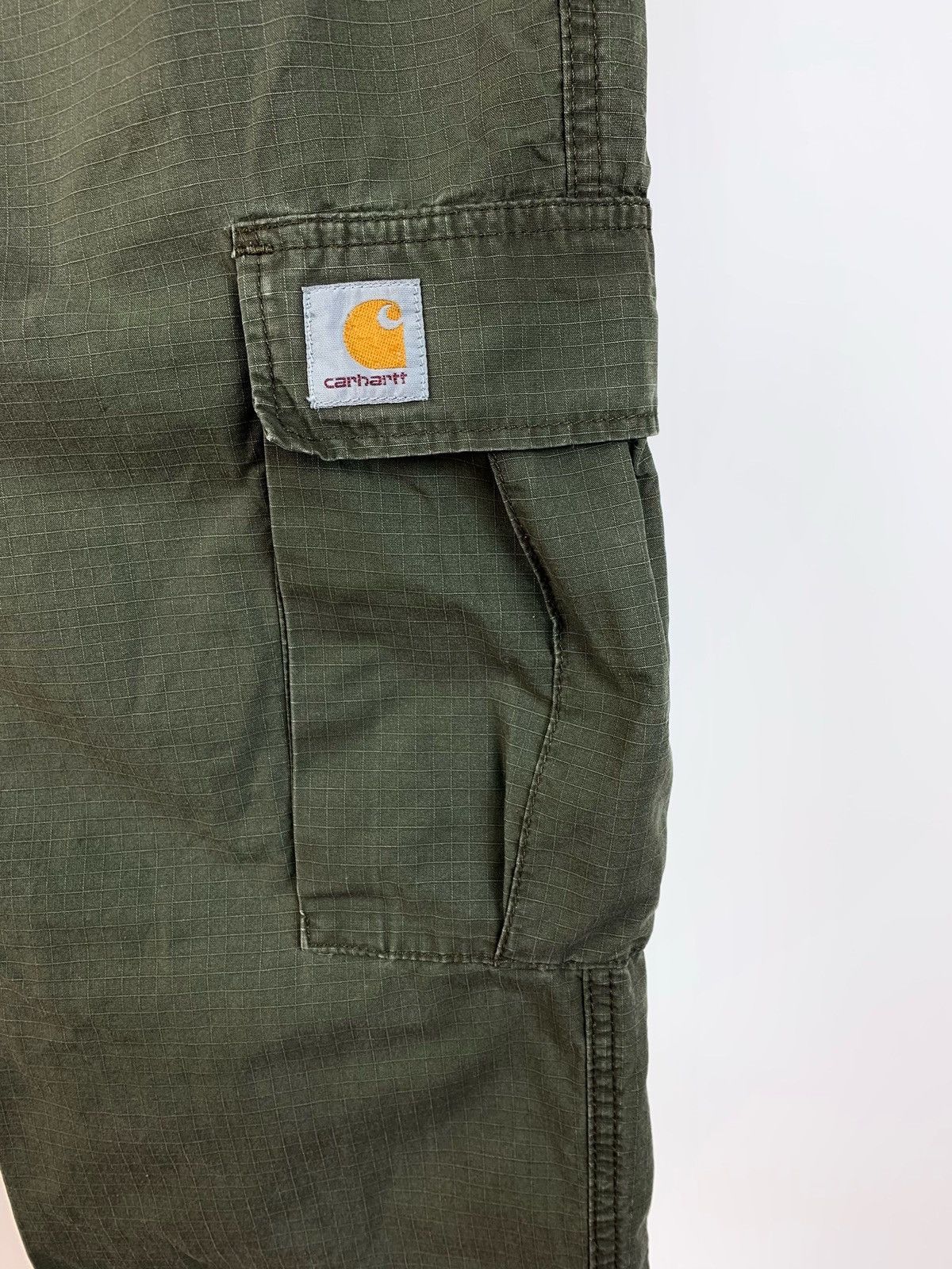 Carhartt Vintage Carhartt Khaki Cargo Pants Travis Scott Style Size US 29 - 5 Thumbnail