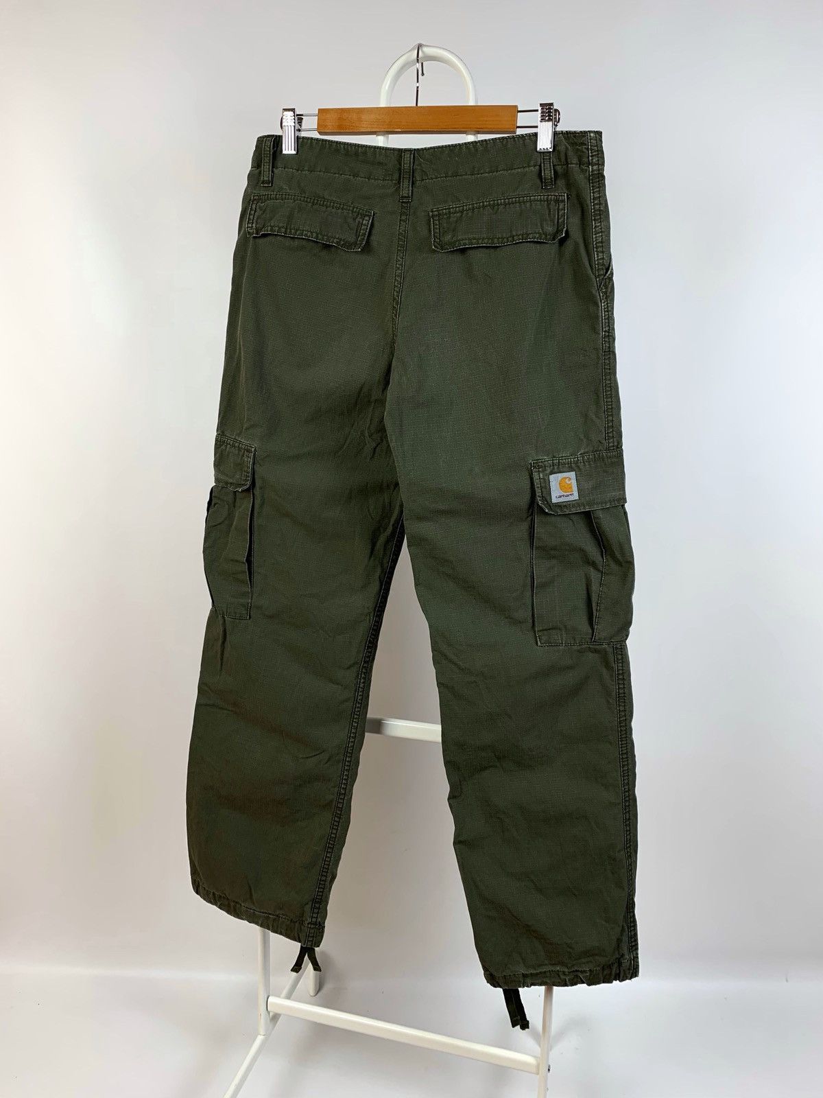 Carhartt Vintage Carhartt Khaki Cargo Pants Travis Scott Style Size US 29 - 2 Thumbnail