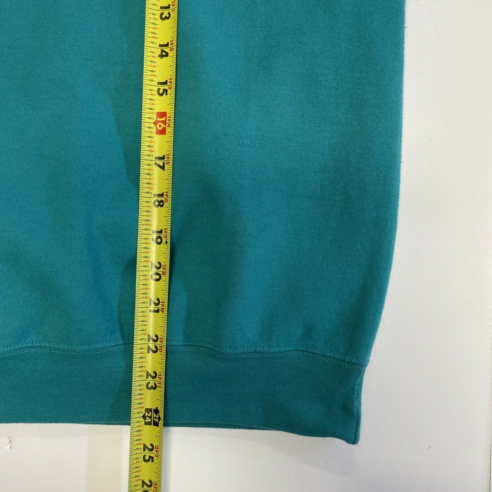 Champion Champion ECO Blank Pullover Sweatshirt Solid Teal Stained M Size US M / EU 48-50 / 2 - 3 Thumbnail