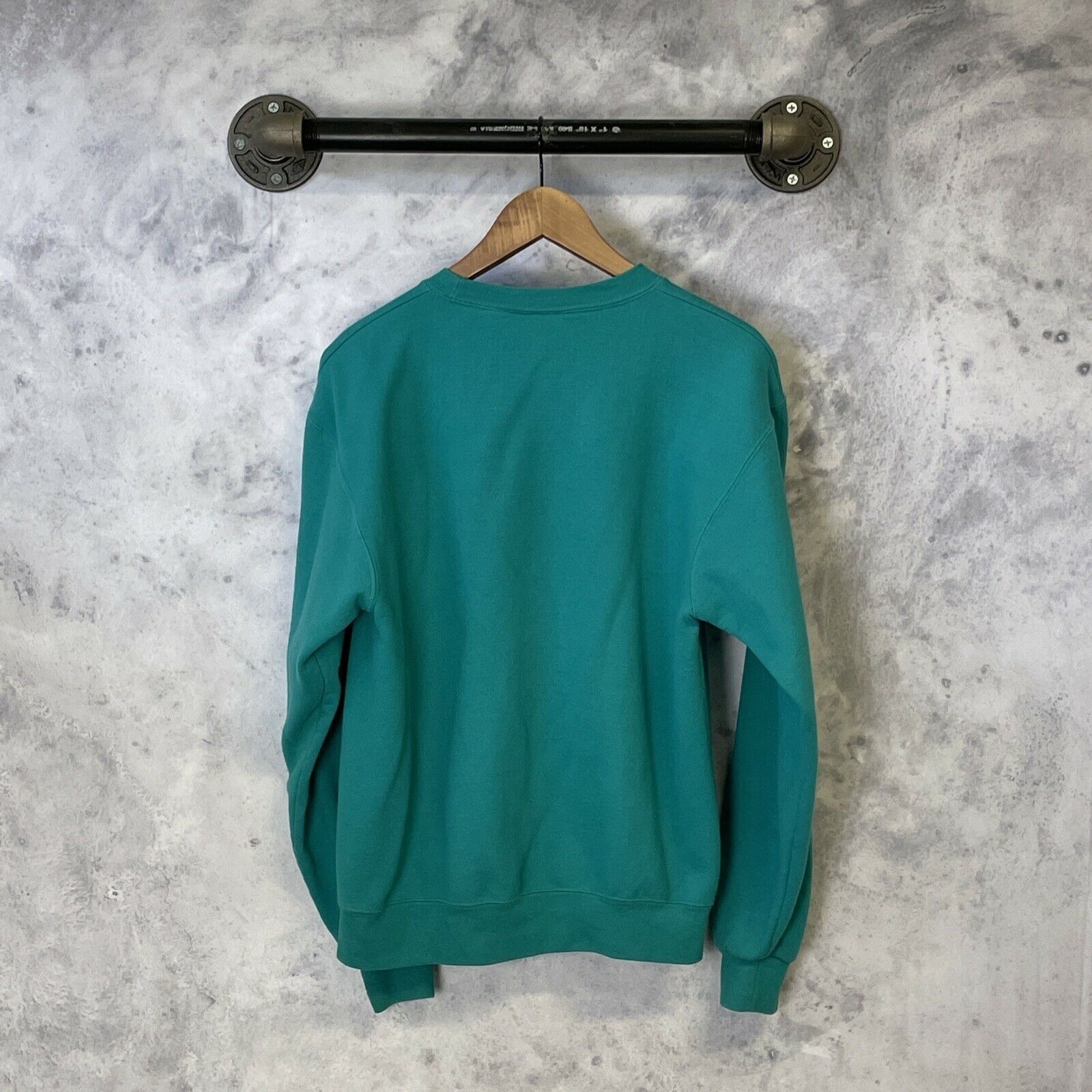 Champion Champion ECO Blank Pullover Sweatshirt Solid Teal Stained M Size US M / EU 48-50 / 2 - 2 Preview