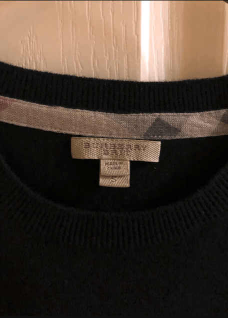 Burberry Burberry Check Shoulder Cashmere Sweater Size US S / EU 44-46 / 1 - 2 Thumbnail