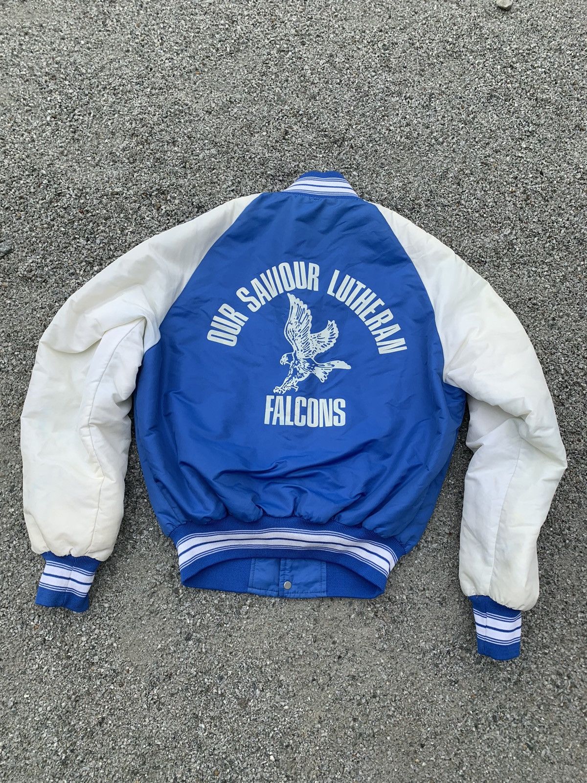 Vintage Vintage Mvp Falcon Varsity Jacket Size US S / EU 44-46 / 1 - 1 Thumbnail