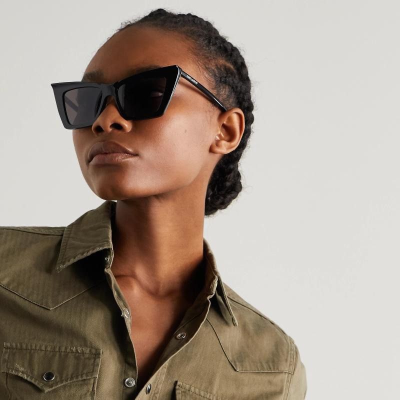 Saint Laurent Paris NEW SAINT LAURENT SL372 001 BLACK CAT  display picture 2