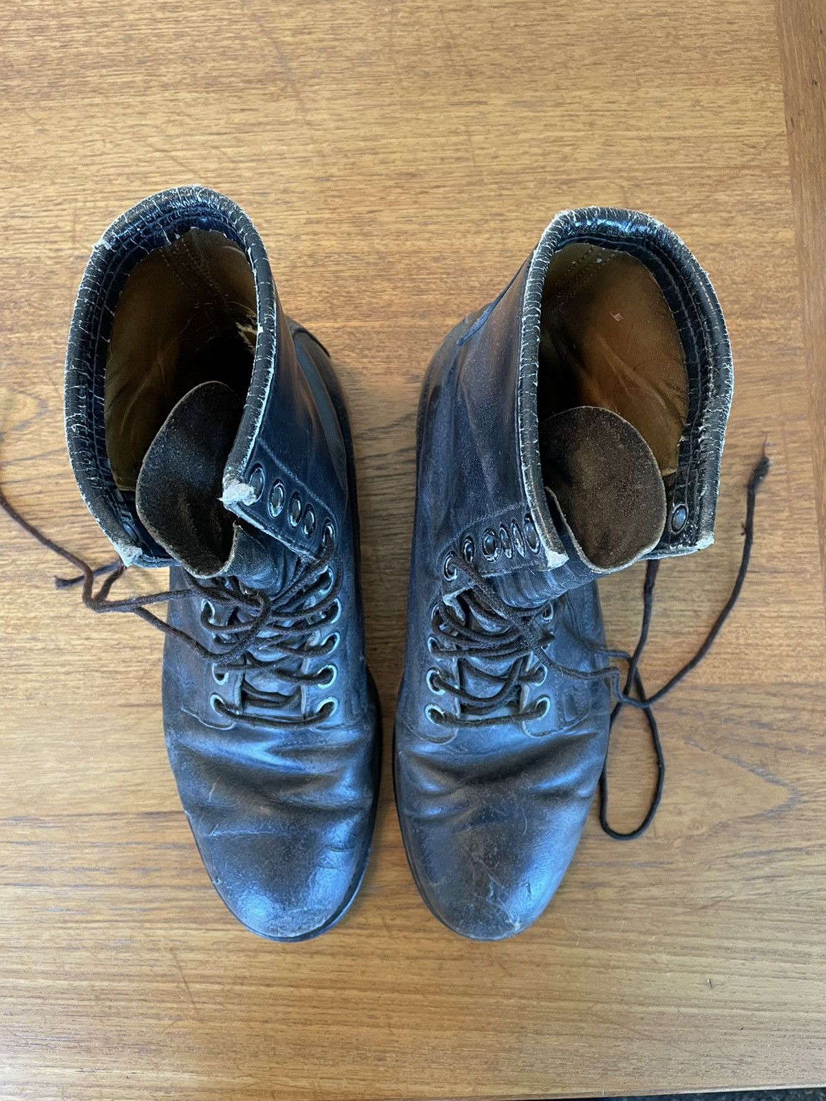 Vintage Mens Vintage military boots Size US 9.5 / EU 42-43 - 3 Thumbnail
