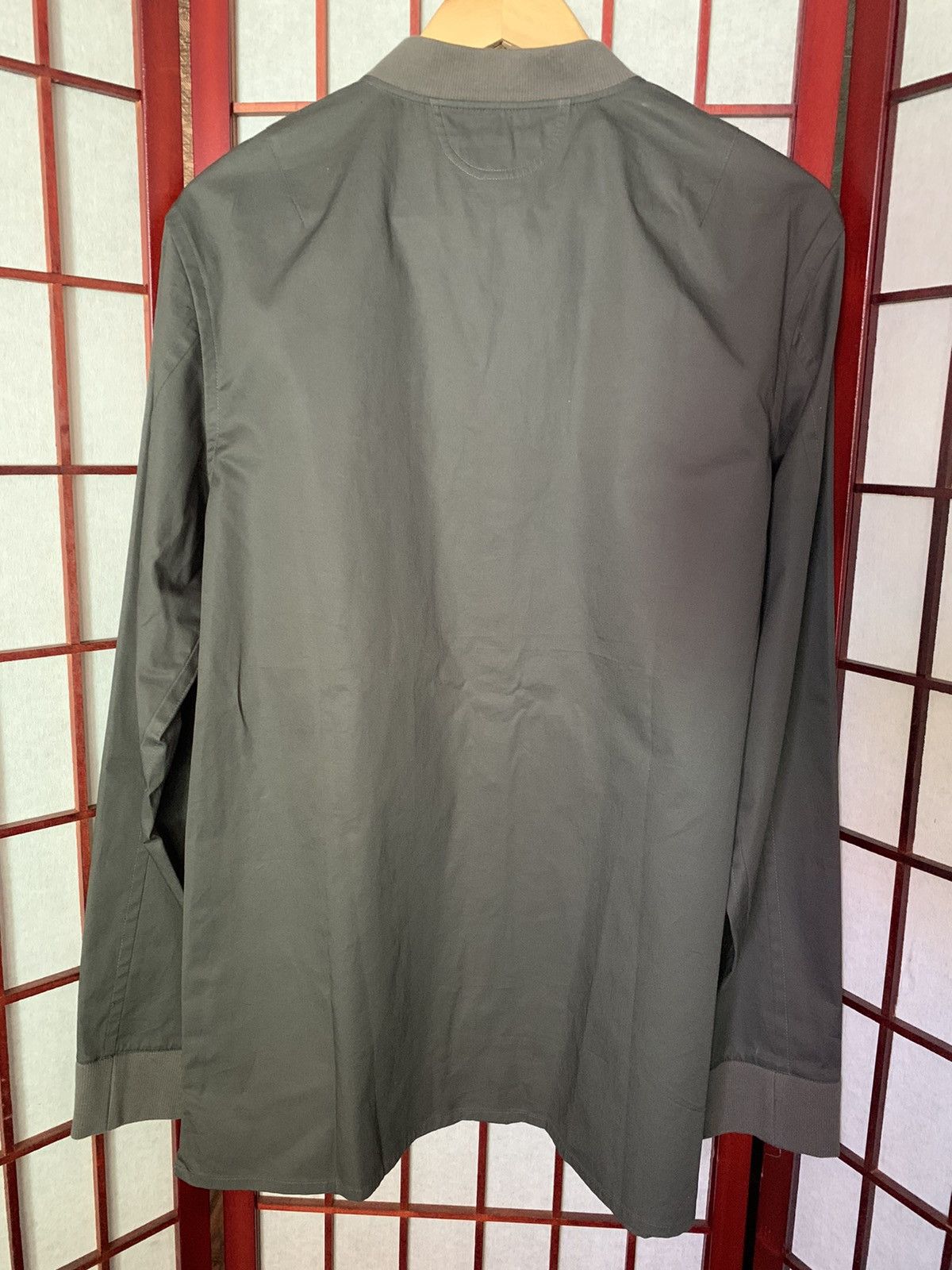 Helmut Lang Helmut Lang Long Sleeve Bomber Shirt Size US L / EU 52-54 / 3 - 2 Thumbnail