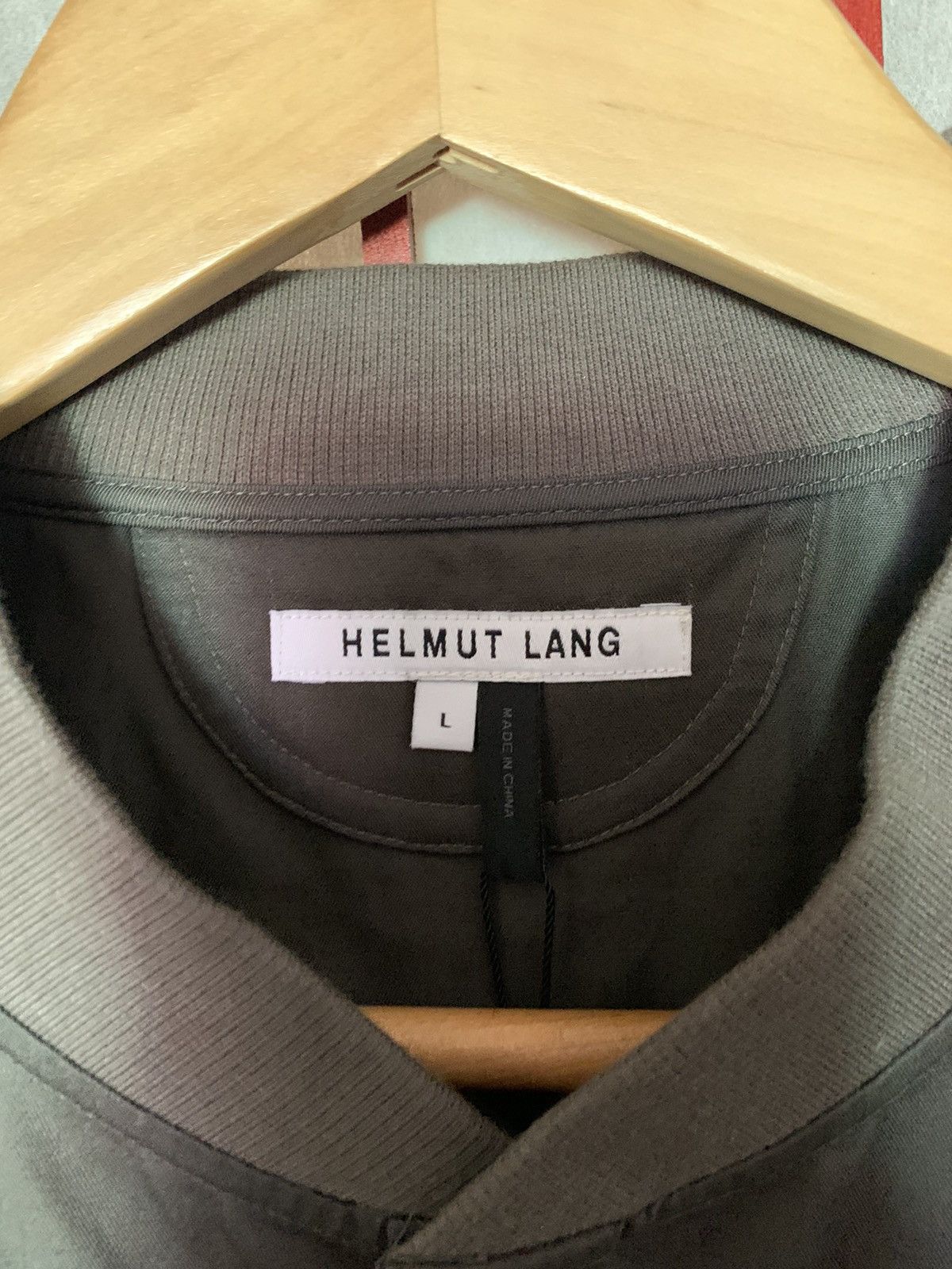 Helmut Lang Helmut Lang Long Sleeve Bomber Shirt Size US L / EU 52-54 / 3 - 3 Thumbnail