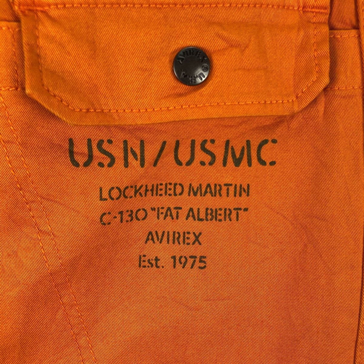 Avirex Avirex Lockheed Martin USN USMC Cotton Jacket Size US XL / EU 56 / 4 - 7 Thumbnail