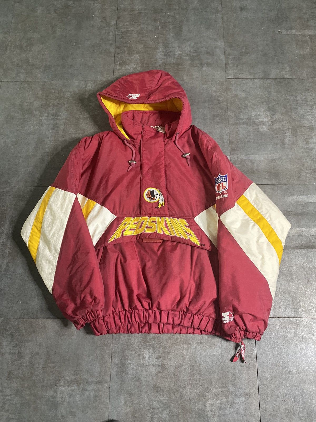 Starter × Vintage Vintage 90’s redskins starter jacket . | Grailed