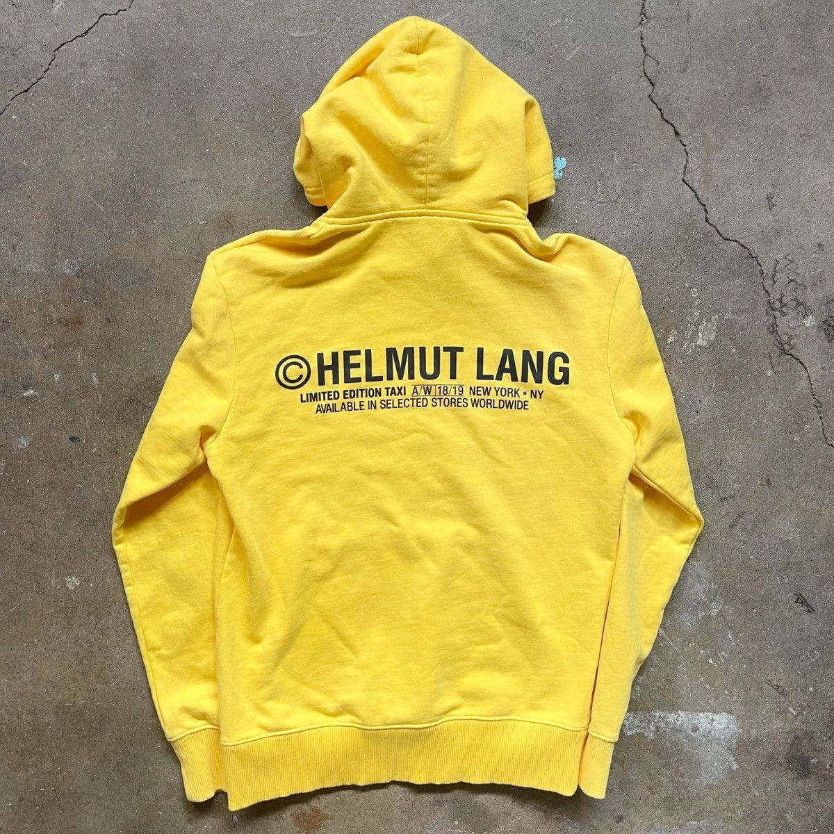 Helmut Lang Helmut Lang AW18 Limited Edition Taxi Hoodie Size US S / EU 44-46 / 1 - 1 Thumbnail