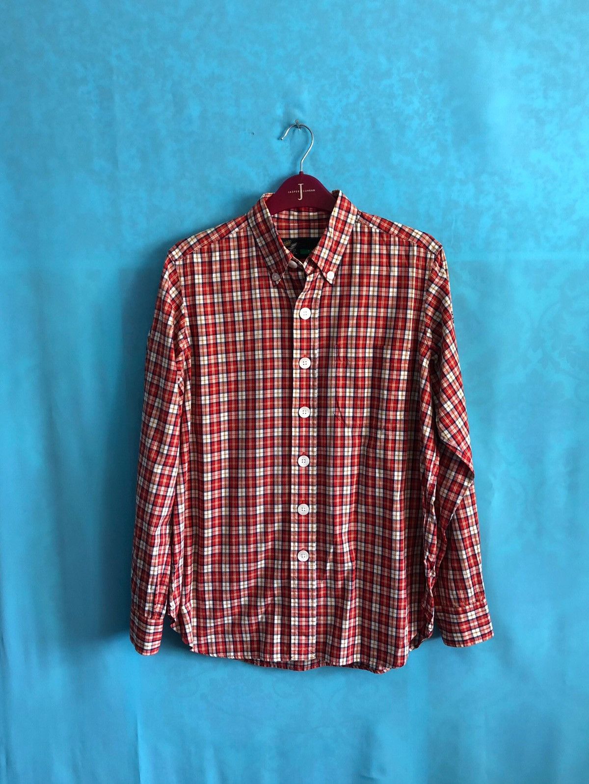 Fat Tokyo 1990s dekacheck tartan button shirt large #1329 Size US L / EU 52-54 / 3 - 3 Thumbnail