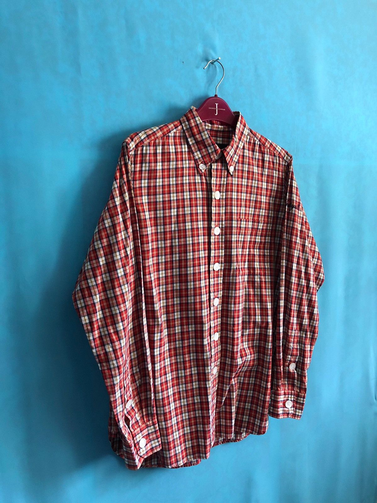 Fat Tokyo 1990s dekacheck tartan button shirt large #1329 Size US L / EU 52-54 / 3 - 2 Thumbnail