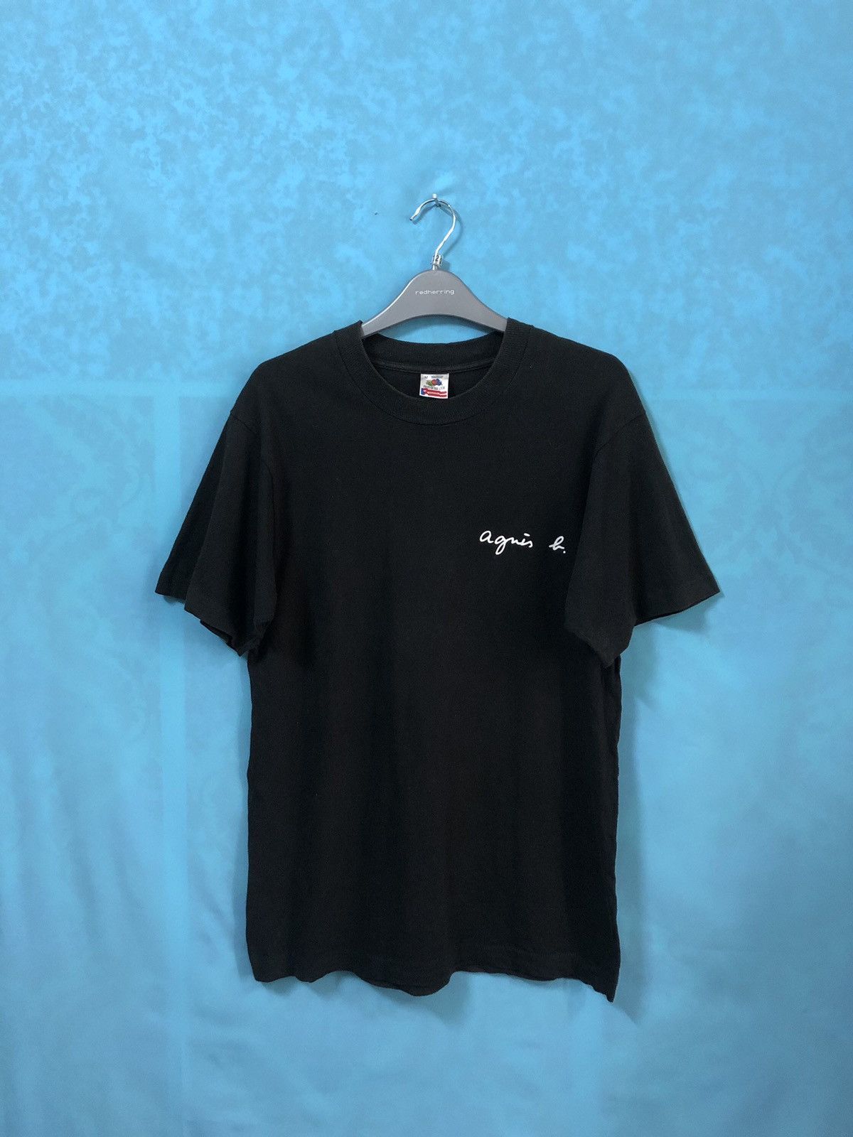 agnes b. OG fotl logo shirt medium #897 Size US M / EU 48-50 / 2 - 2 Thumbnail
