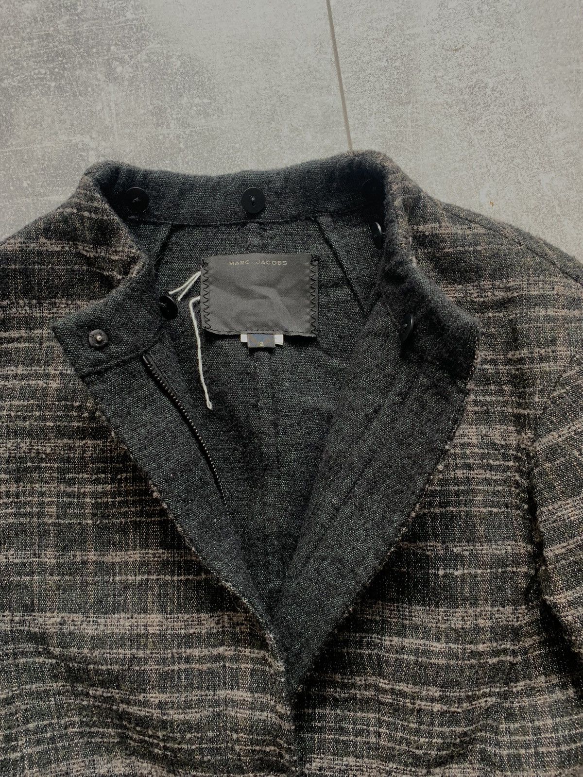 Marc Jacobs Marc Jacobs wool tweed wmns bandage jacket blazer Size XS / US 0-2 / IT 36-38 - 5 Thumbnail