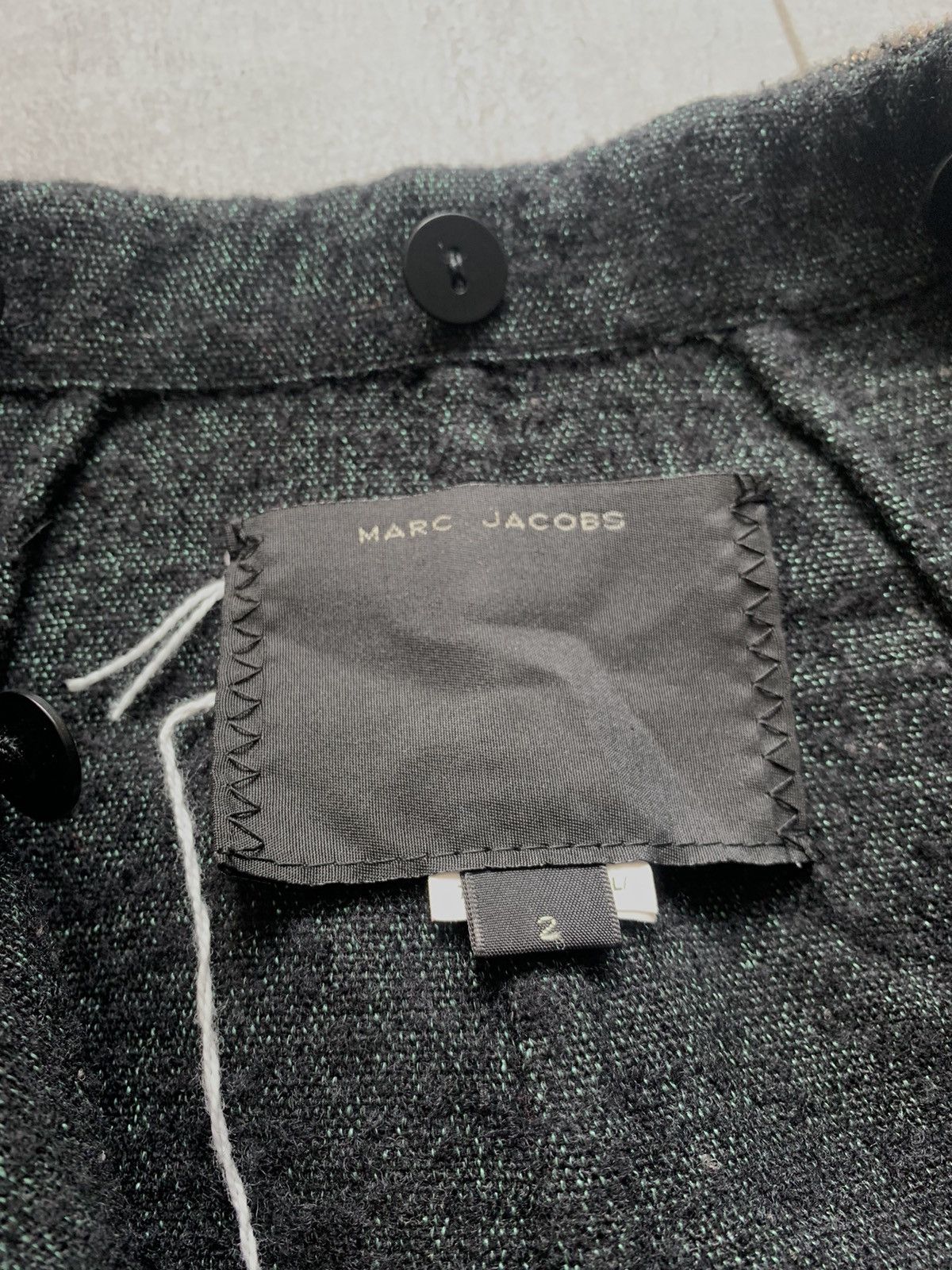 Marc Jacobs Marc Jacobs wool tweed wmns bandage jacket blazer Size XS / US 0-2 / IT 36-38 - 7 Thumbnail