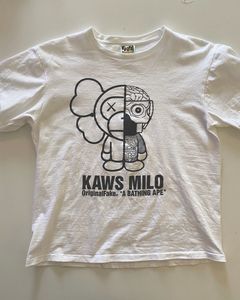 Bape 💥A Bathing Ape X Original Fake Kaws Milo Tee | Grailed