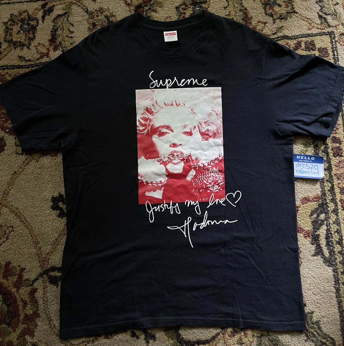 madonna tee supreme