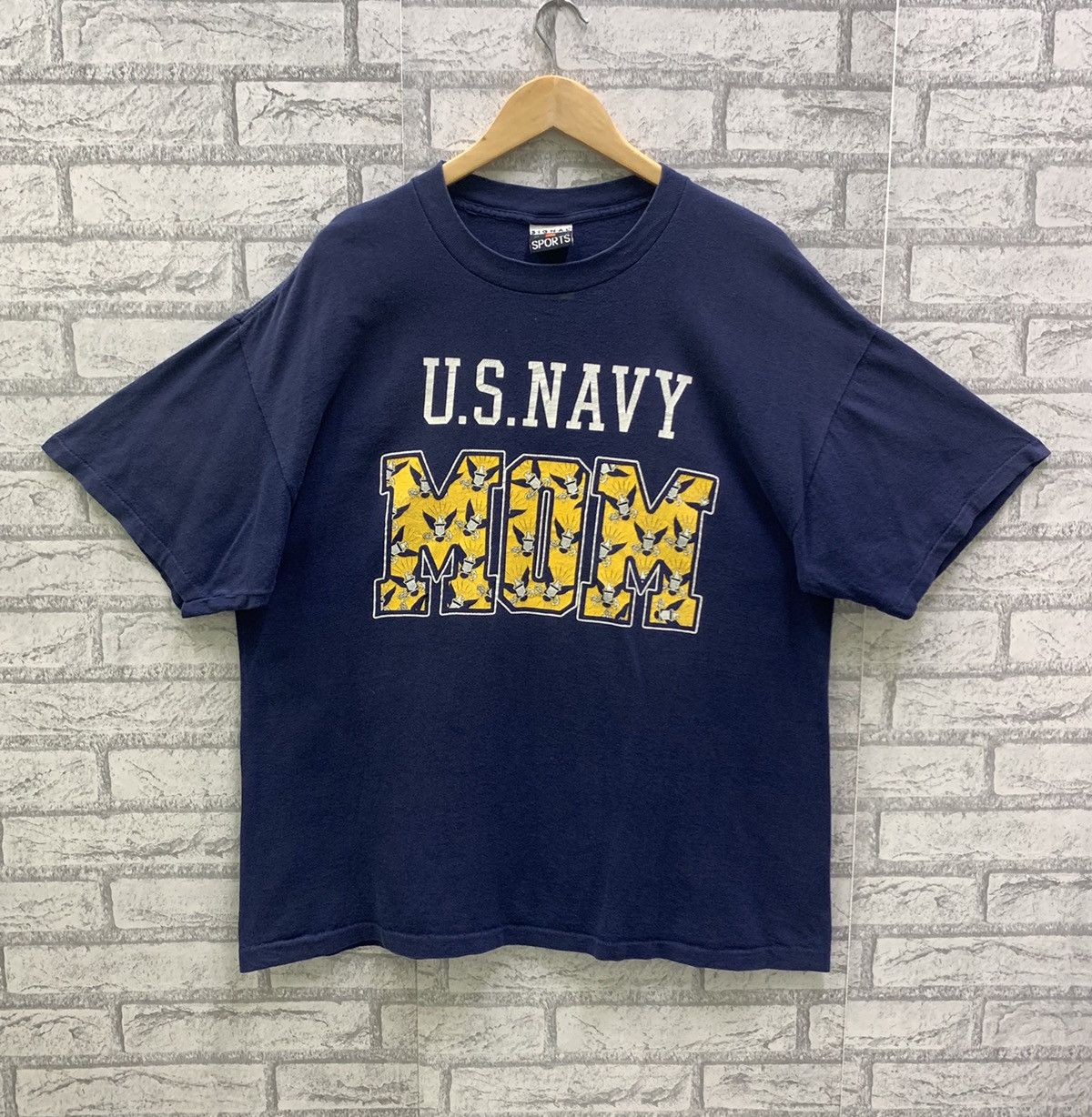 Vintage Vintage 90s U.s Navy Mom T-shirts Size US XL / EU 56 / 4 - 1 Thumbnail