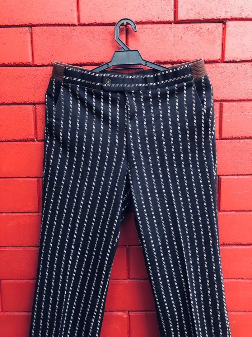 Designer × Japanese Brand Vintage 60s 70s Japanese Designer Pant Travis Scott Fashion Size US 32 / EU 48 - 3 Thumbnail