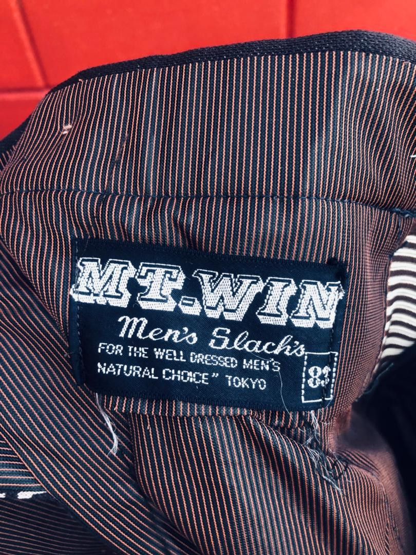 Designer × Japanese Brand Vintage 60s 70s Japanese Designer Pant Travis Scott Fashion Size US 32 / EU 48 - 9 Thumbnail