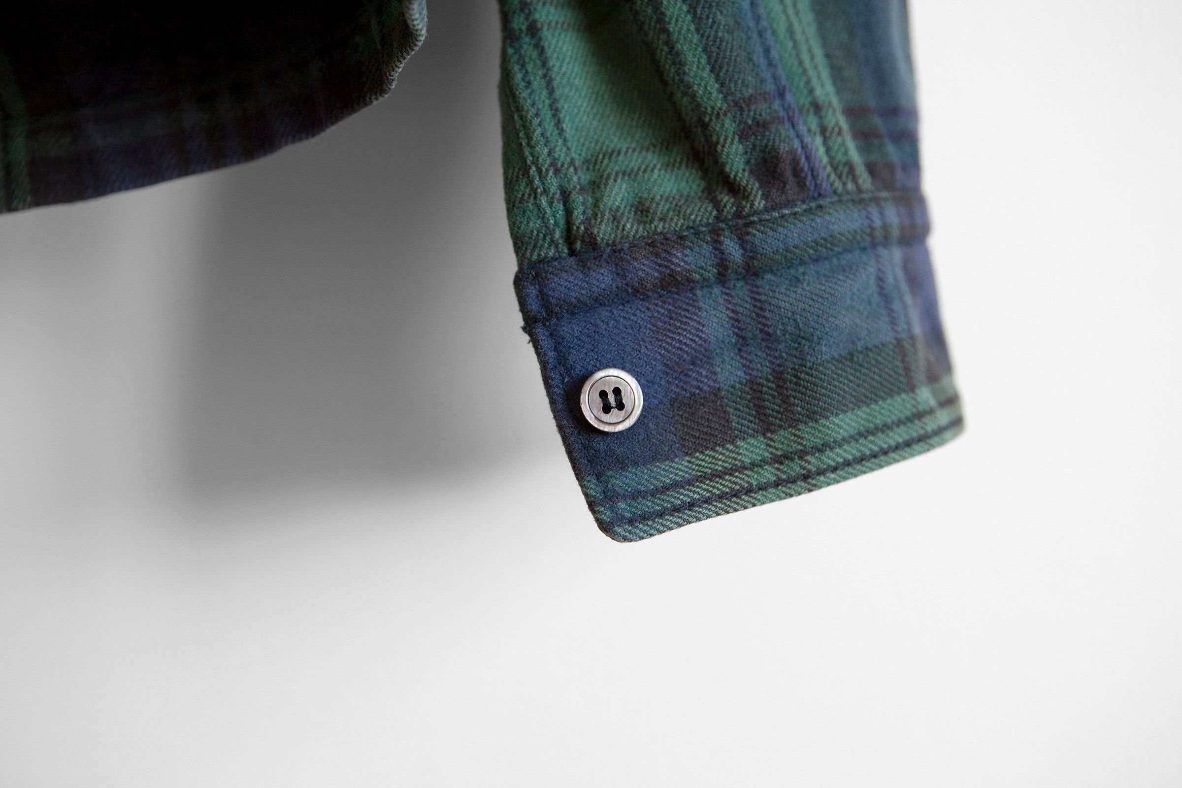 Comme des Garcons Homme AW2005 COMME des GARÇONS HOMME HEAVY COTTON FLANNEL SHIRT Size US L / EU 52-54 / 3 - 9 Thumbnail