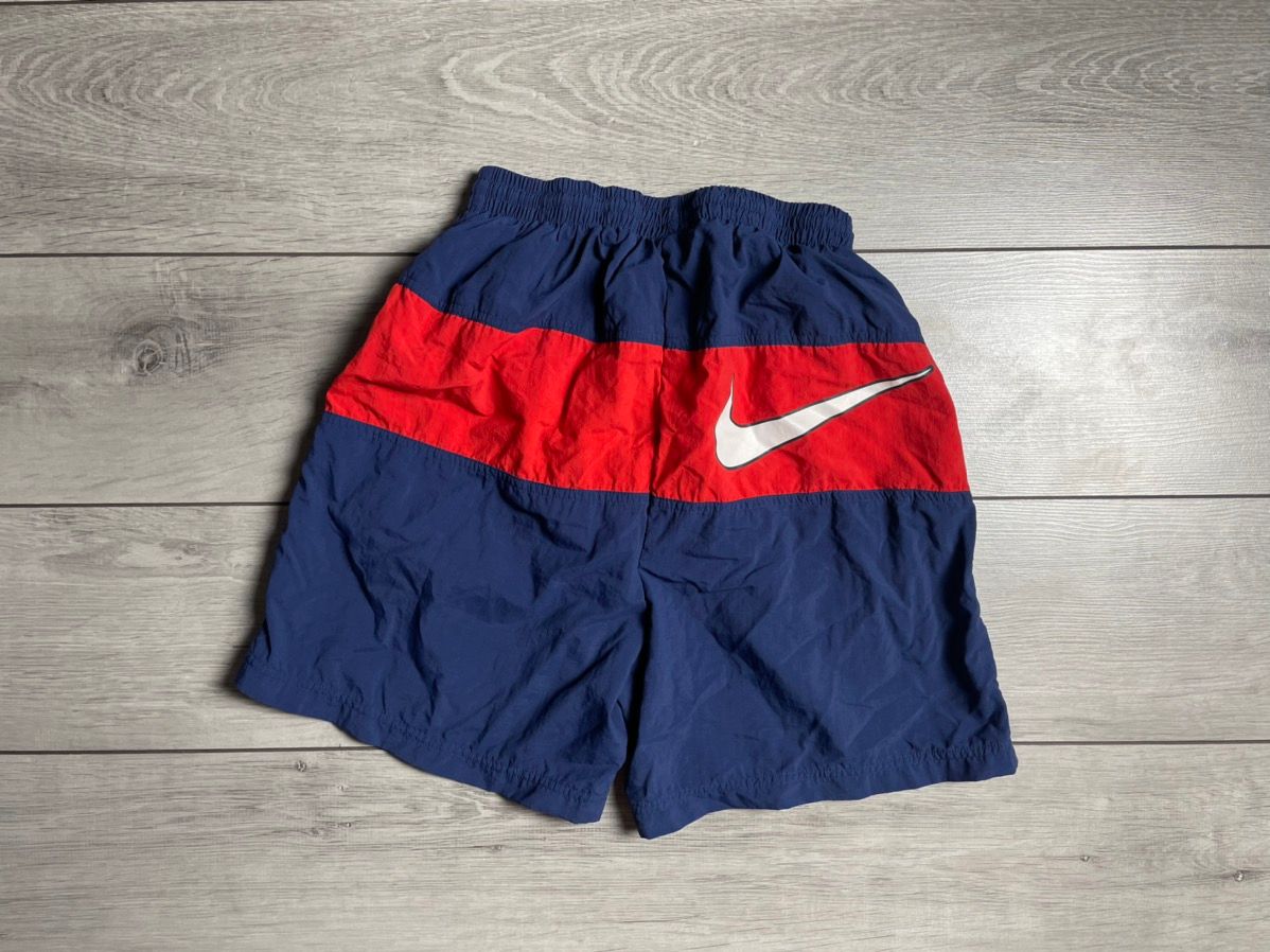 Nike Nike shorts swim vintage swoosh 90s size Medium | Grailed
