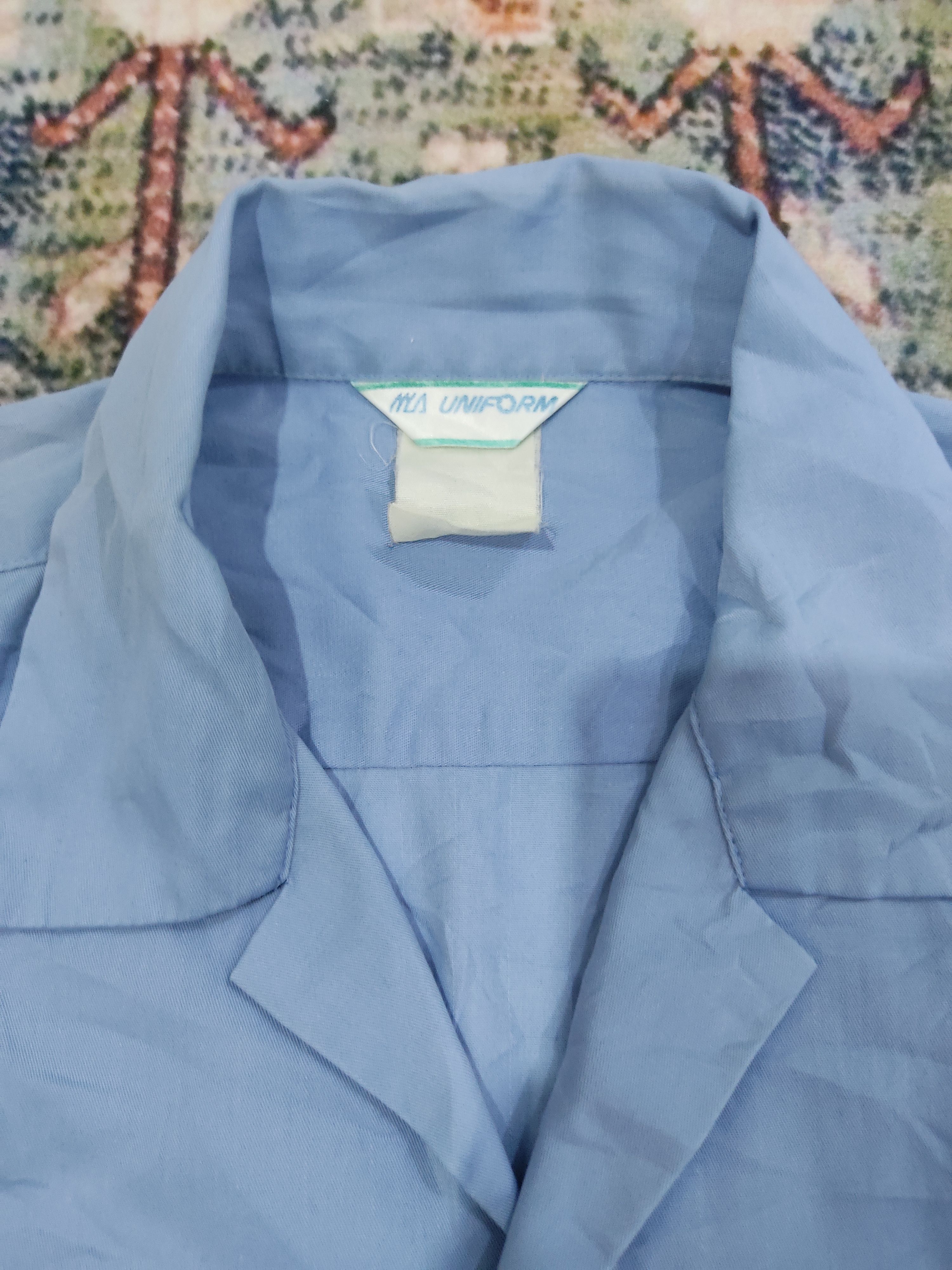 Japanese Brand Mitsubishi Shirt Button Ups Size US S / EU 44-46 / 1 - 4 Thumbnail