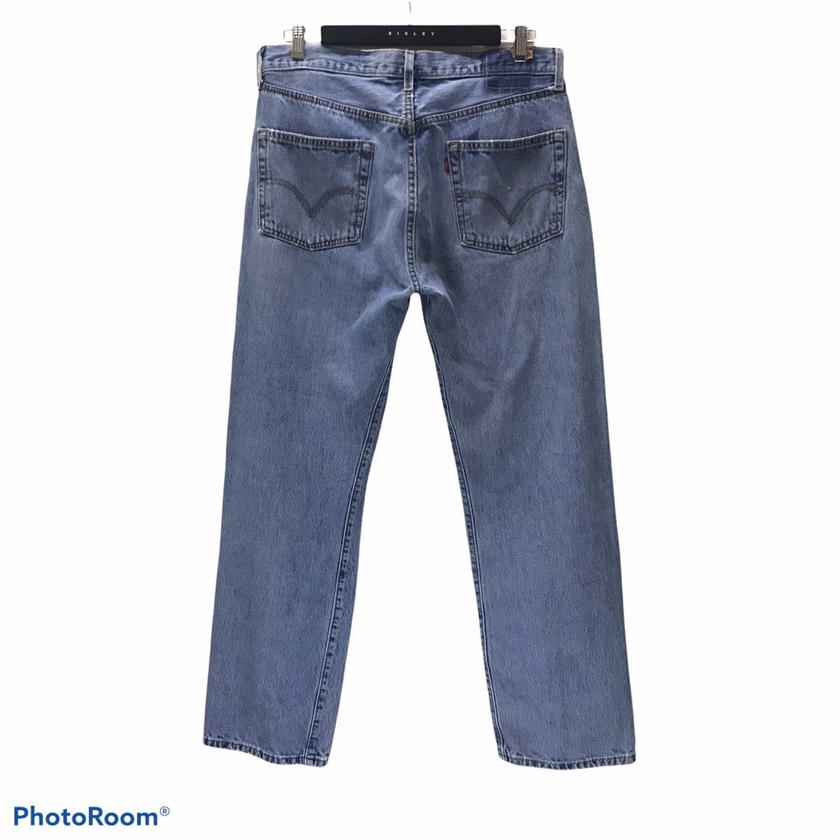 Levi's Vintage Levis 501 Distressed Jeans Skyblue Nice Faded Size US 36 / EU 52 - 2 Thumbnail