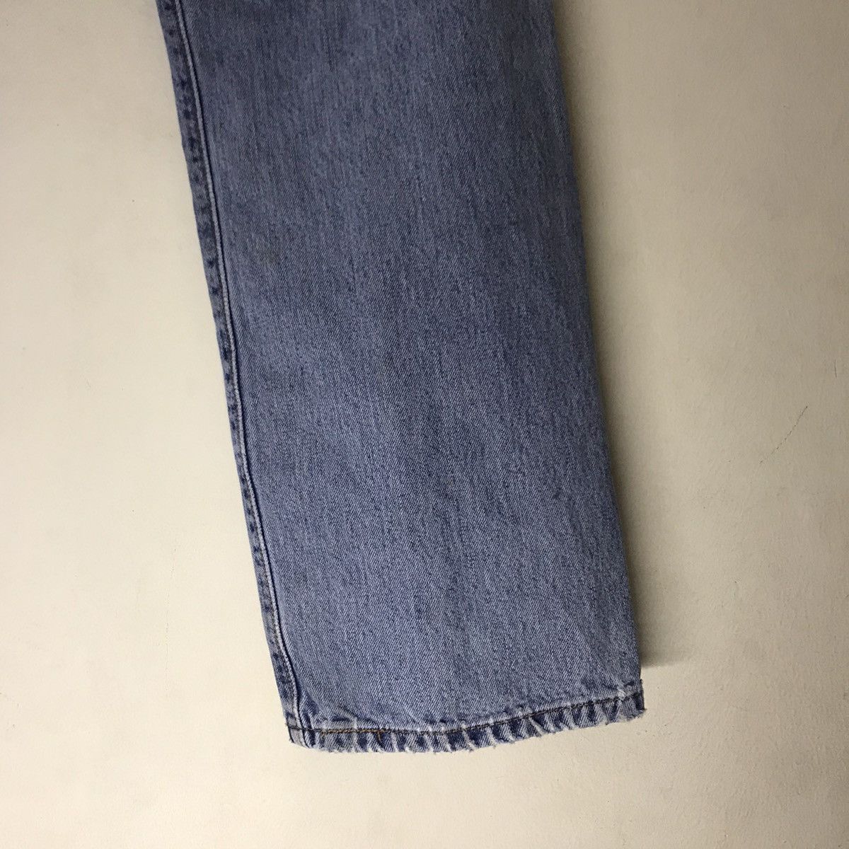 Levi's Vintage Levis 501 Distressed Jeans Skyblue Nice Faded Size US 36 / EU 52 - 17 Thumbnail