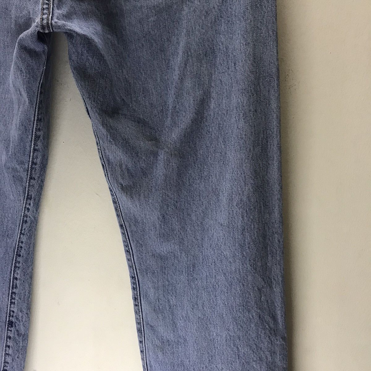 Levi's Vintage Levis 501 Distressed Jeans Skyblue Nice Faded Size US 36 / EU 52 - 15 Thumbnail