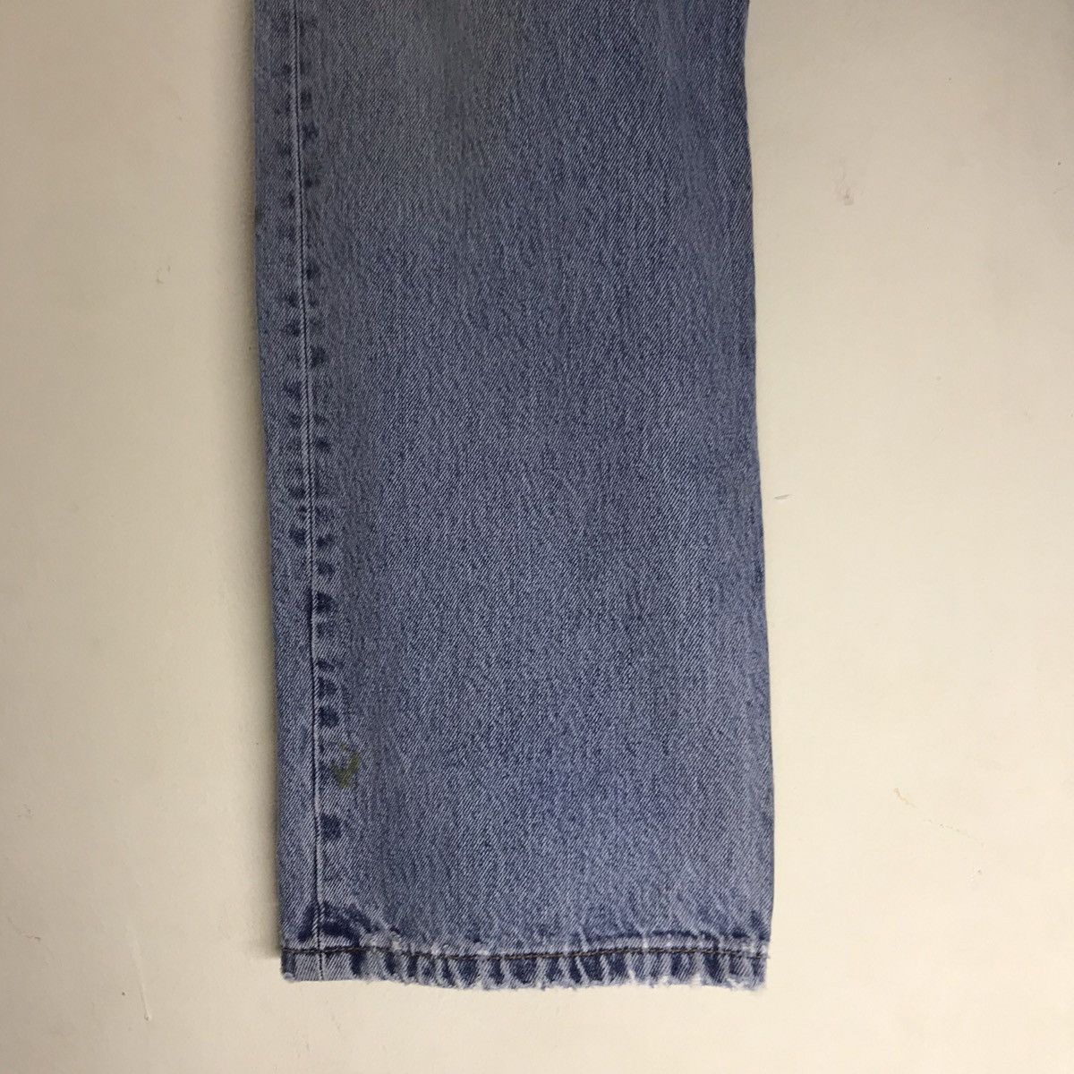 Levi's Vintage Levis 501 Distressed Jeans Skyblue Nice Faded Size US 36 / EU 52 - 8 Thumbnail