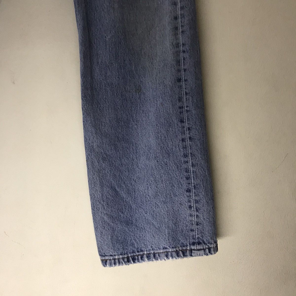 Levi's Vintage Levis 501 Distressed Jeans Skyblue Nice Faded Size US 36 / EU 52 - 9 Thumbnail